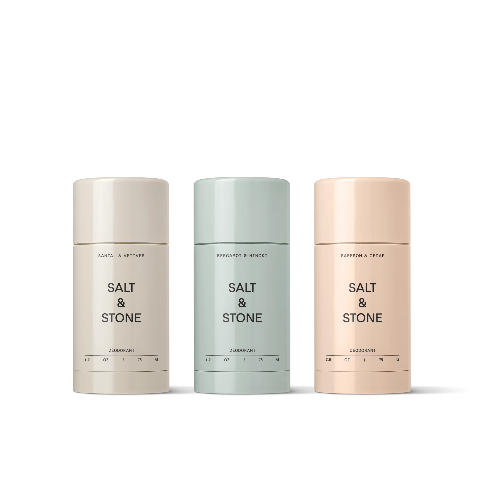 Deodorant Trio